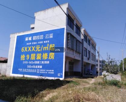 如何策划河池墙体广告的投放？
