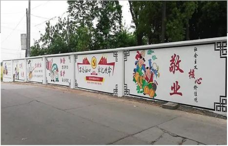 河池手绘墙画在现实中主要有哪些应用？