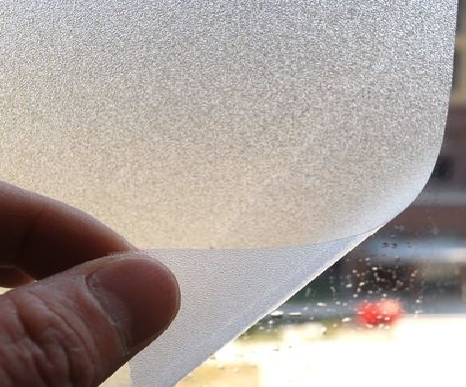 河池玻璃门外面粘广告用什么材料好？